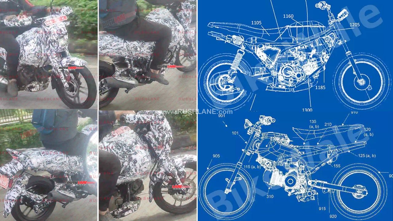 Bajaj CNG Bike Blueprint Leaked