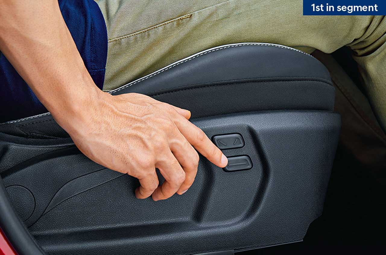 Hyundai Venue Electrically Adjustable Driver Seat